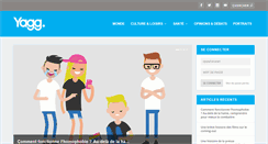 Desktop Screenshot of actudeslosers.yagg.com